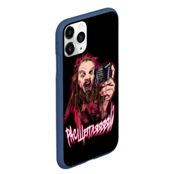 Чехол для iPhone 11 Pro Max матовый Leos Расщепляяяй металл - фото 2