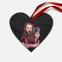 Деревянная игрушка Сердце Leos Расщепляяяй металл