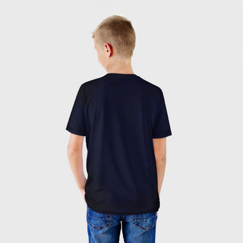 Детская футболка 3D ФК ПСЖ Лого, цвет 3D печать - фото 4