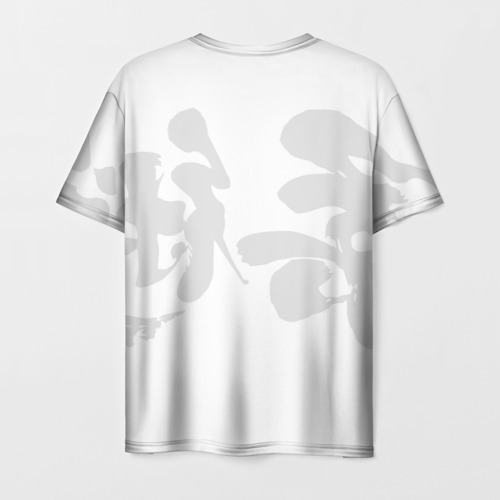 Мужская футболка 3D с принтом Джиу-джитсу Jiu-jitsu, вид сзади #1
