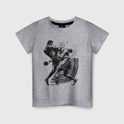 Детская футболка хлопок Кикбоксинг