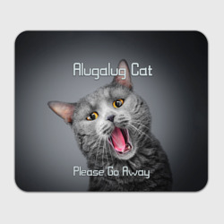 Прямоугольный коврик для мышки Поющий британский кот - Alugalug
