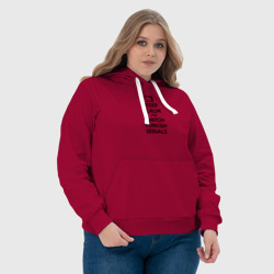 Женская толстовка хлопок Keep calm calm and Watch turkish serials