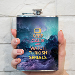 Фляга Keep calm and Watch serials - фото 2