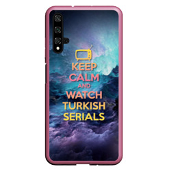 Чехол для Honor 20 Keep calm and Watch serials