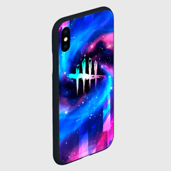 Чехол для iPhone XS Max матовый Dead by Daylight неоновый космос - фото 2