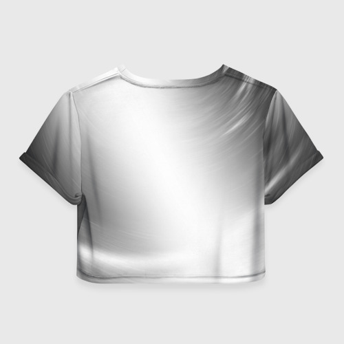 Женская футболка Crop-top 3D Лучший бухгалтер - 100% профи на светлом фоне - фото 2