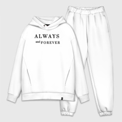 Мужской костюм oversize хлопок Always and forever