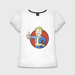 Женская футболка хлопок Slim Vault boy like