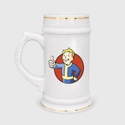 Кружка пивная Vault boy like