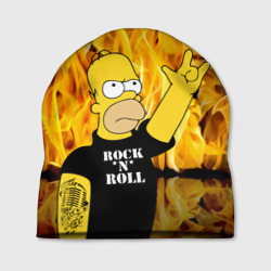 Шапка 3D Homer Simpson - Rock 'n' Roll!