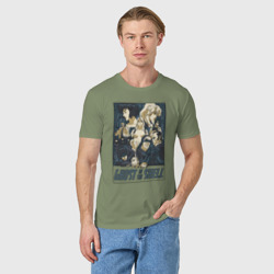 Мужская футболка хлопок Ghost in the shell all - фото 2