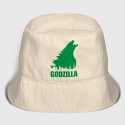 Детская панама хлопок Green Godzilla