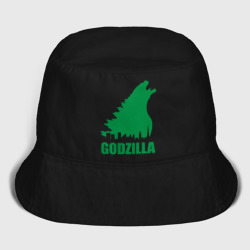 Детская панама хлопок Green Godzilla
