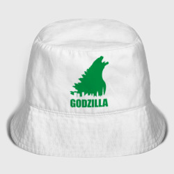 Детская панама хлопок Green Godzilla