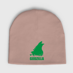 Детская шапка демисезонная Green Godzilla