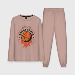Мужская пижама с лонгсливом хлопок Allstars Basketball