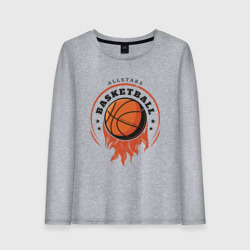 Женский лонгслив хлопок Allstars Basketball