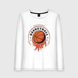 Женский лонгслив хлопок Allstars Basketball