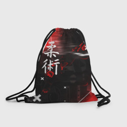 Рюкзак-мешок 3D Джиу-Джитсу : Глитч красный