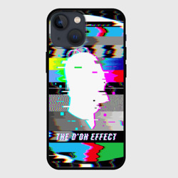 Чехол для iPhone 13 mini Homer Simpson - the d'oh effect glitch TV