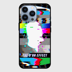 Чехол для iPhone 13 Pro Homer Simpson - the d'oh effect glitch TV