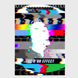 Скетчбук Homer Simpson - the d'oh effect glitch TV