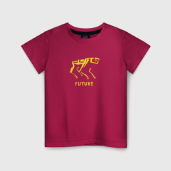 Светящаяся детская футболка The coming future