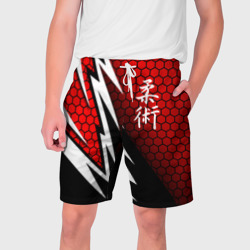 Мужские шорты 3D Джиу - Джитсу : Красная броня