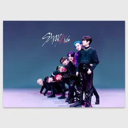 Поздравительная открытка Stray Kids K Idols
