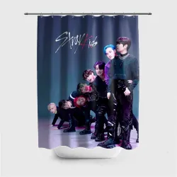 Штора 3D для ванной Stray Kids K Idols