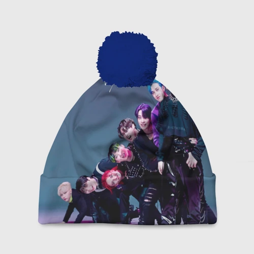 Шапка 3D c помпоном Stray Kids K Idols