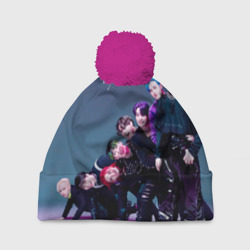 Шапка 3D c помпоном Stray Kids K Idols
