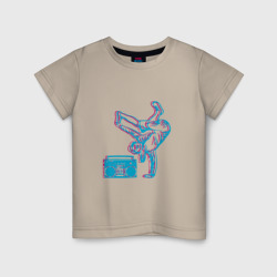 Детская футболка хлопок Hip Hop Dance