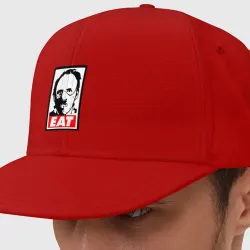 Кепка снепбек с прямым козырьком Молчание ягнят