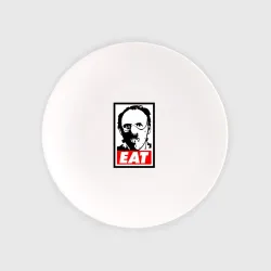 Тарелка Молчание ягнят