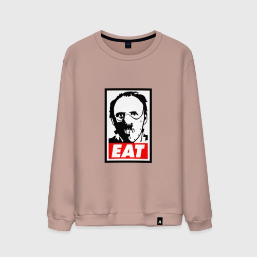 Мужской свитшот хлопок Молчание ягнят