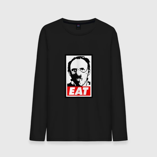Мужской лонгслив хлопок Молчание ягнят