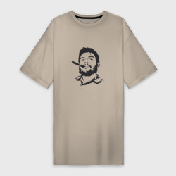 Платье-футболка хлопок Фидель Кастро