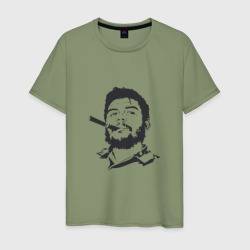 Фидель Кастро – Мужская футболка хлопок с принтом купить со скидкой в -20%