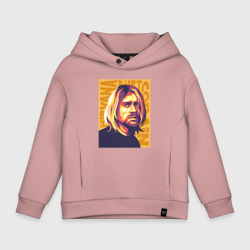 Детское худи Oversize хлопок Nirvana - Cobain