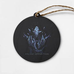 Деревянная игрушка круг Ancient Apparition арт