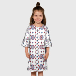 Детское платье 3D Пейсли с мандалами - фото 2