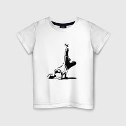Трафарет фриза – Детская футболка хлопок с принтом купить со скидкой в -20%