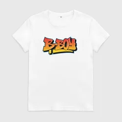 Женская футболка хлопок B-boy graffiti style