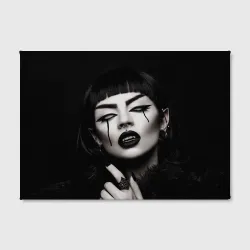 Холст прямоугольный Девушка - вампир - фото 2
