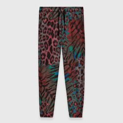 Женские брюки 3D Тигровый  леопардовый узор 