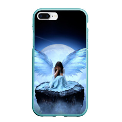 Чехол для iPhone 7Plus/8 Plus матовый Плачущий ангел - девушка