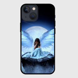 Чехол для iPhone 13 mini Плачущий ангел - девушка