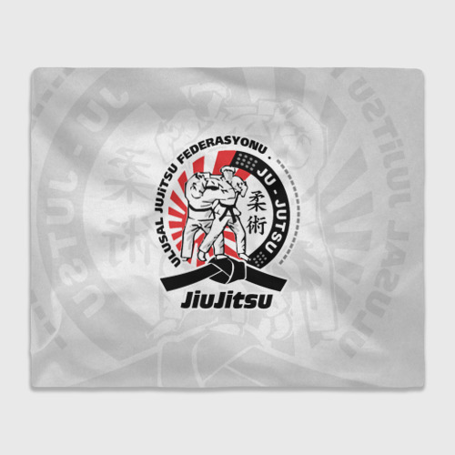 Плед 3D Jiujitsu emblem Джиу-джитсу